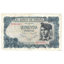 Banknot, Hiszpania, 500 Pesetas, 1973, 1973-07-23, KM:153a, VF(30-35)