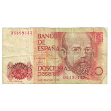 Banknote, Spain, 200 Pesetas, 1980, 1980-09-16, KM:156, VF(20-25)