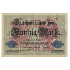 Banknote, Germany, 50 Mark, 1914, 1914-08-05, KM:49a, EF(40-45)