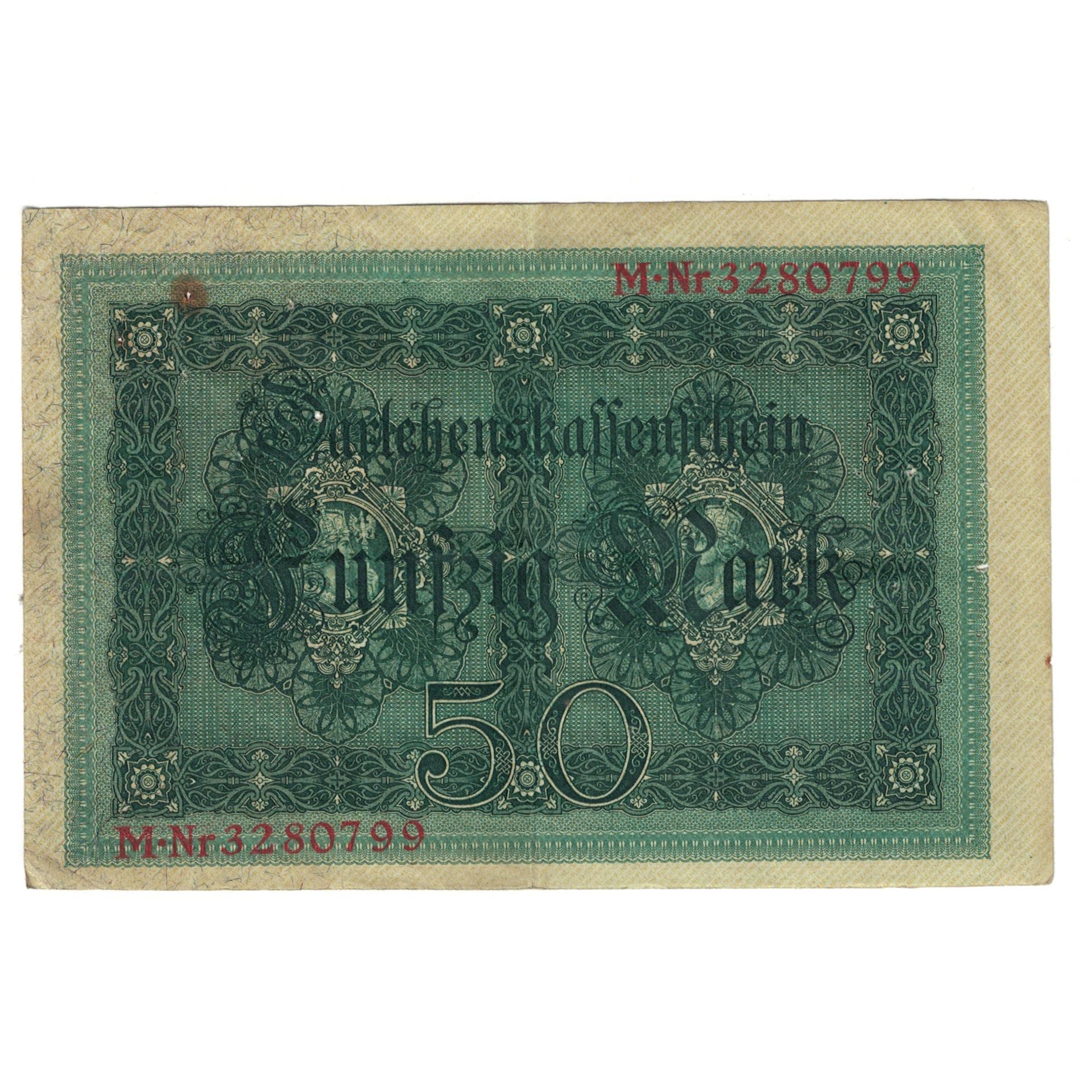 Banknote, Germany, 50 Mark, 1914, 1914-08-05, KM:49a, EF(40-45)