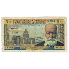 Frankreich, 5 Nouveaux Francs, Victor Hugo, 1964, Q.120, SGE, Fayette:56.15