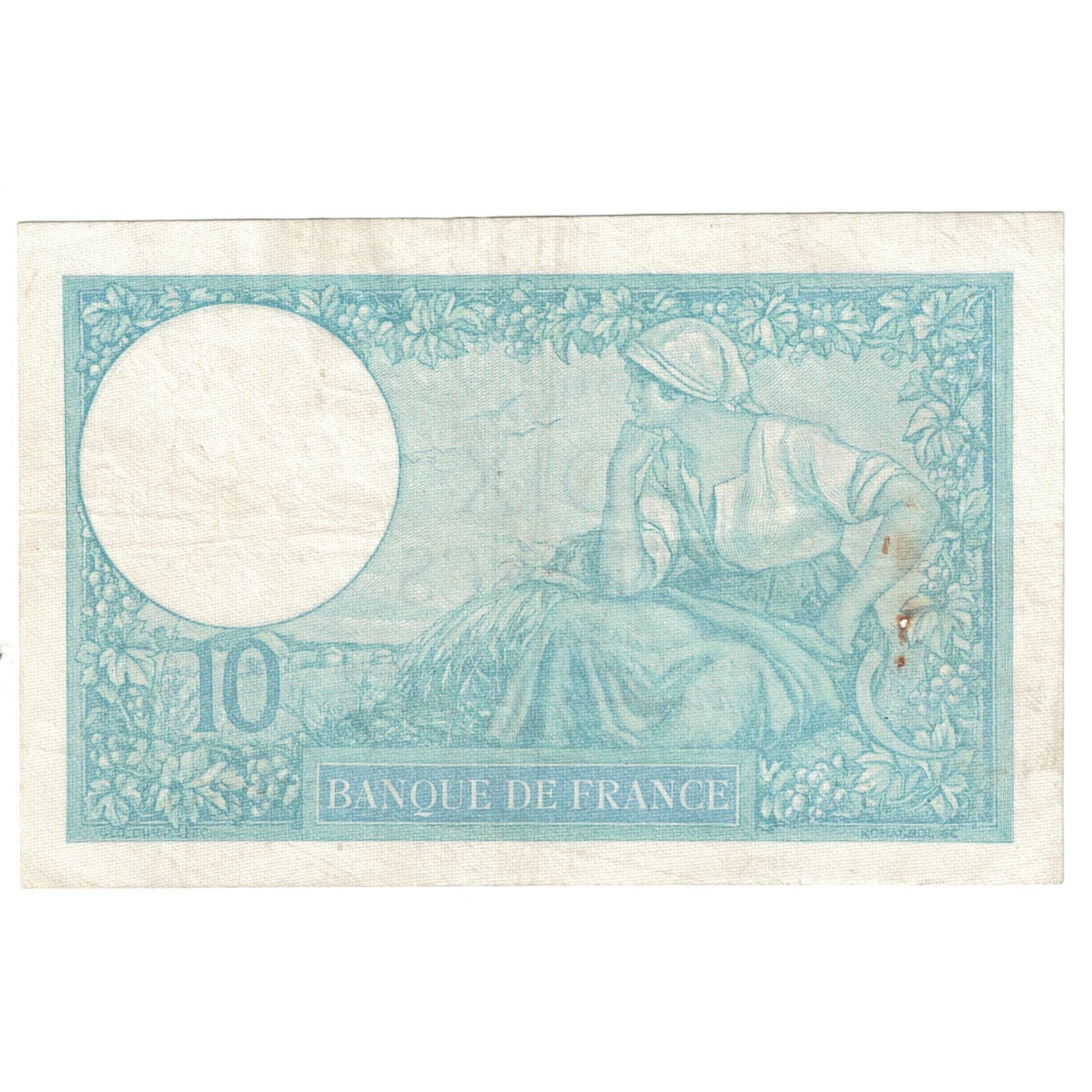 Francja, 10 Francs, Minerve, 1940, W.80473, VF(30-35), Fayette:7.22, KM:84