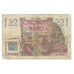 France, 50 Francs, Le Verrier, 1949, L.123, AB, Fayette:20.11, KM:127b