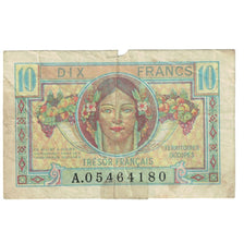 France, 10 Francs, 1947 French Treasury, 1947, A.05464180, AG(1-3), Fayette:VF