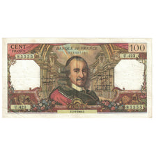 France, 100 Francs, Corneille, 1969, U.423, VF(30-35), Fayette:65.27, KM:149c