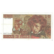 Francja, 10 Francs, Berlioz, 1978, Q.302, AU(55-58), Fayette:63.23, KM:150c