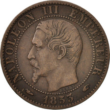 Frankreich, Napoleon III, 5 Centimes, 1853, Paris, EF(40-45),KM 777.1,Gadoury152