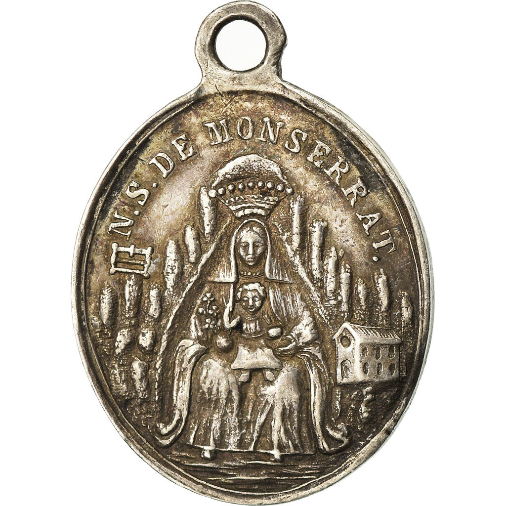Francia, medalla, Notre Dame de Monserrat, Religions & beliefs, MBC+, Bronce