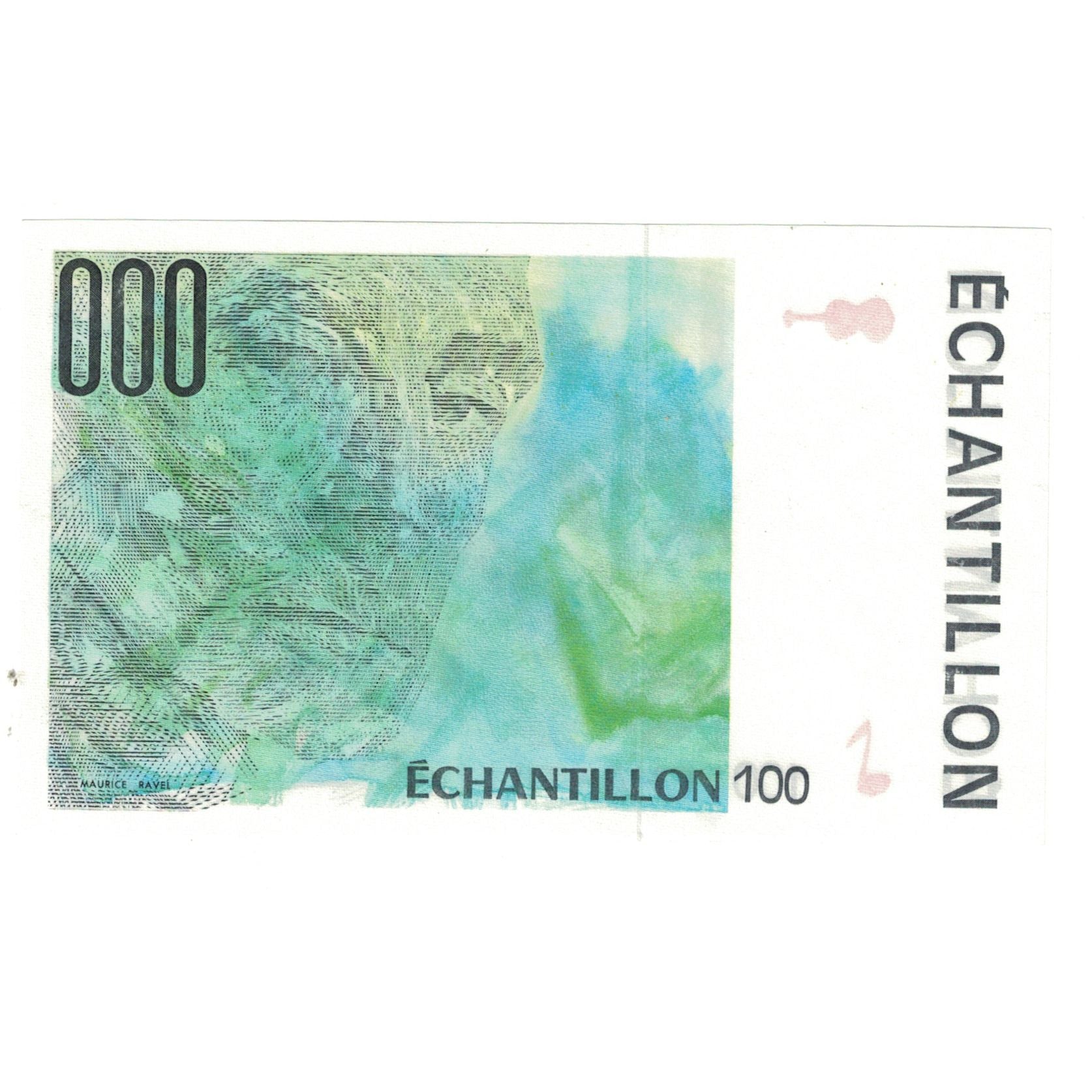 France, 100 Francs, ECHANTILLON BILLET, UNC(65-70)