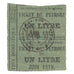 France, 1918, TICKET DE PETROLE, AU(55-58)