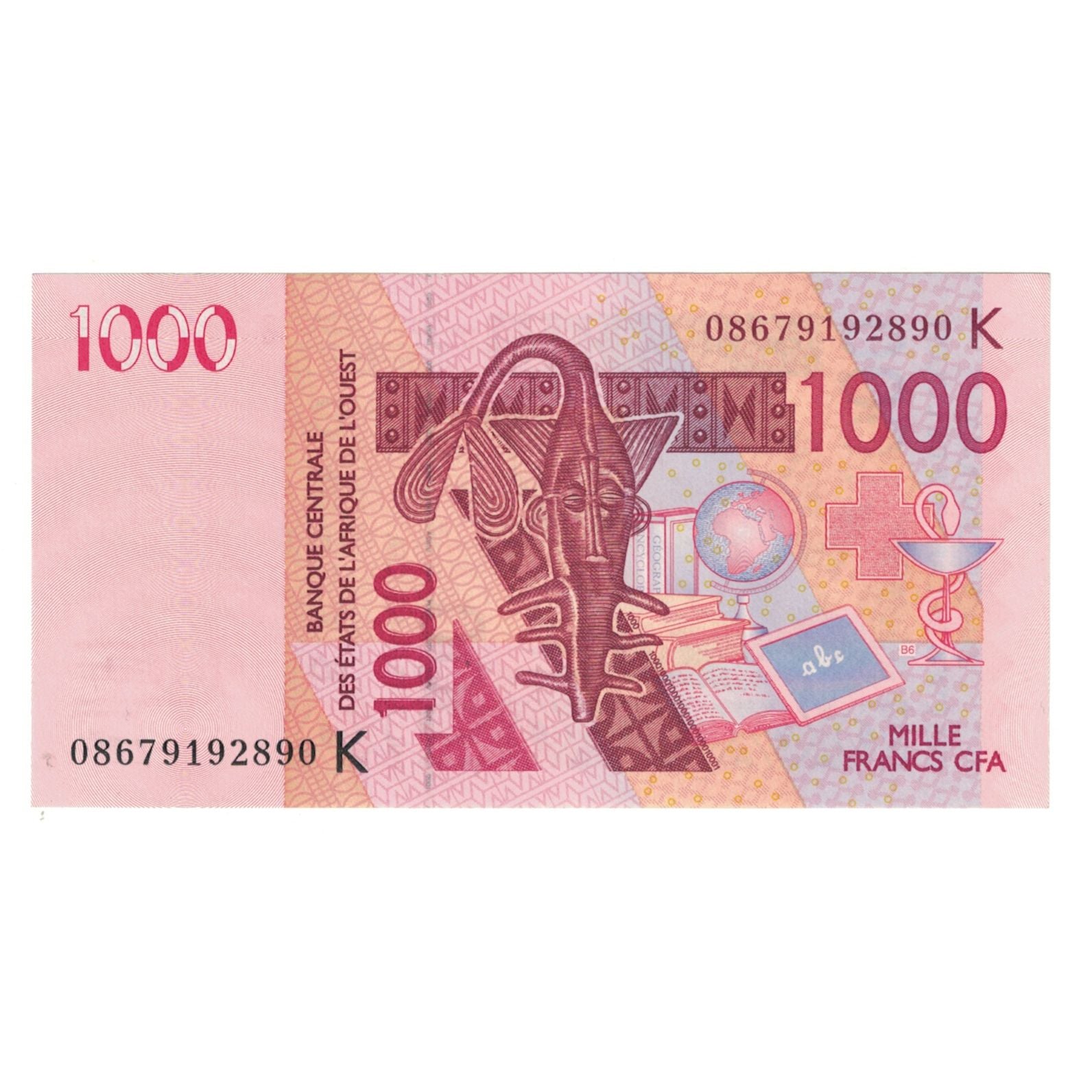 Banknote, West African States, 1000 Francs, 2003, KM:815Ta, UNC(65-70)