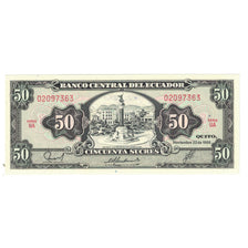 Banknote, Ecuador, 50 Sucres, 1988, 1988-11-22, KM:122a, UNC(65-70)