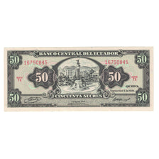 Banknote, Ecuador, 50 Sucres, 1984, 1984-09-05, KM:122a, UNC(65-70)