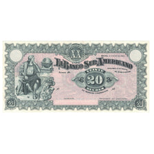 Banknote, Ecuador, 20 Sucres, 1920, 1920-01-02, KM:S253a, UNC(65-70)