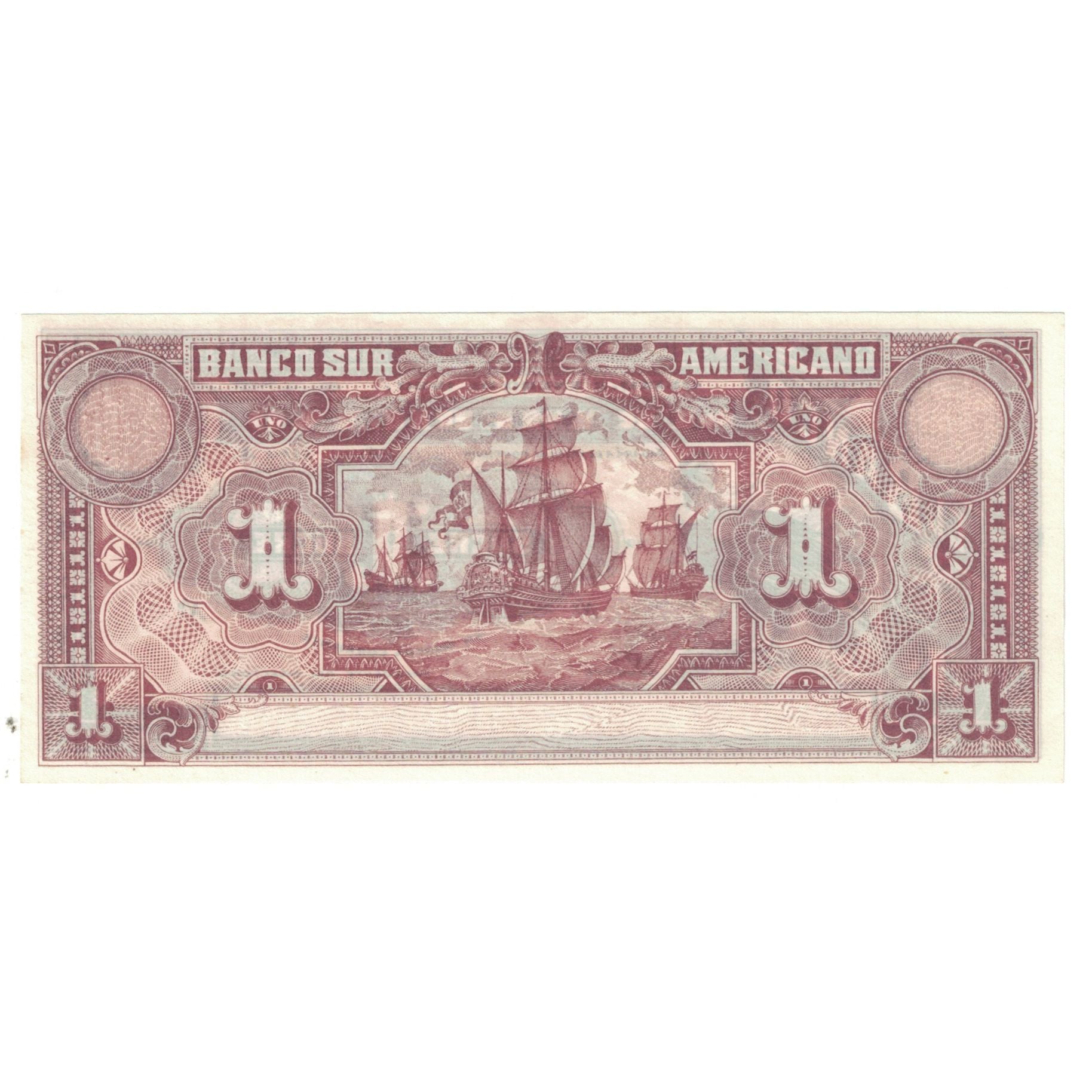 Banconote, Ecuador, 1 Sucre, 1920, 1920-01-02, KM:S251r, FDS