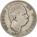 Italy, Umberto I, Lira, 1887, Milan, VF(20-25), Silver, KM:24.2