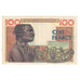 Banknote, French West Africa, 100 Francs, 1956, 1956-10-23, KM:46, EF(40-45)