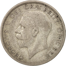 Great Britain, George V, Florin, Two Shillings, 1929, EF(40-45), Silver, KM:834