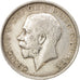 Great Britain, George V, 1/2 Crown, 1915, AU(50-53), Silver, KM:818.1