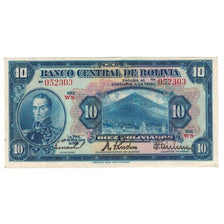 Billete, 10 Bolivianos, 1928, Bolivia, 1928-07-20, KM:121a, EBC
