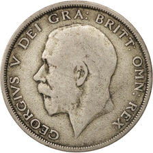 Gran Bretagna, George V, 1/2 Crown, 1920, MB, Argento, KM:818.1a