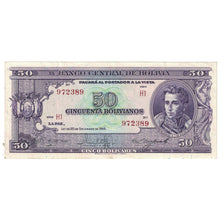 Biljet, Bolivia, 50 Bolivianos, 1945, 1945-12-20, KM:141, SUP