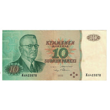 Banknote, Finland, 10 Markkaa, 1980, 1980, KM:100a, AU(55-58)