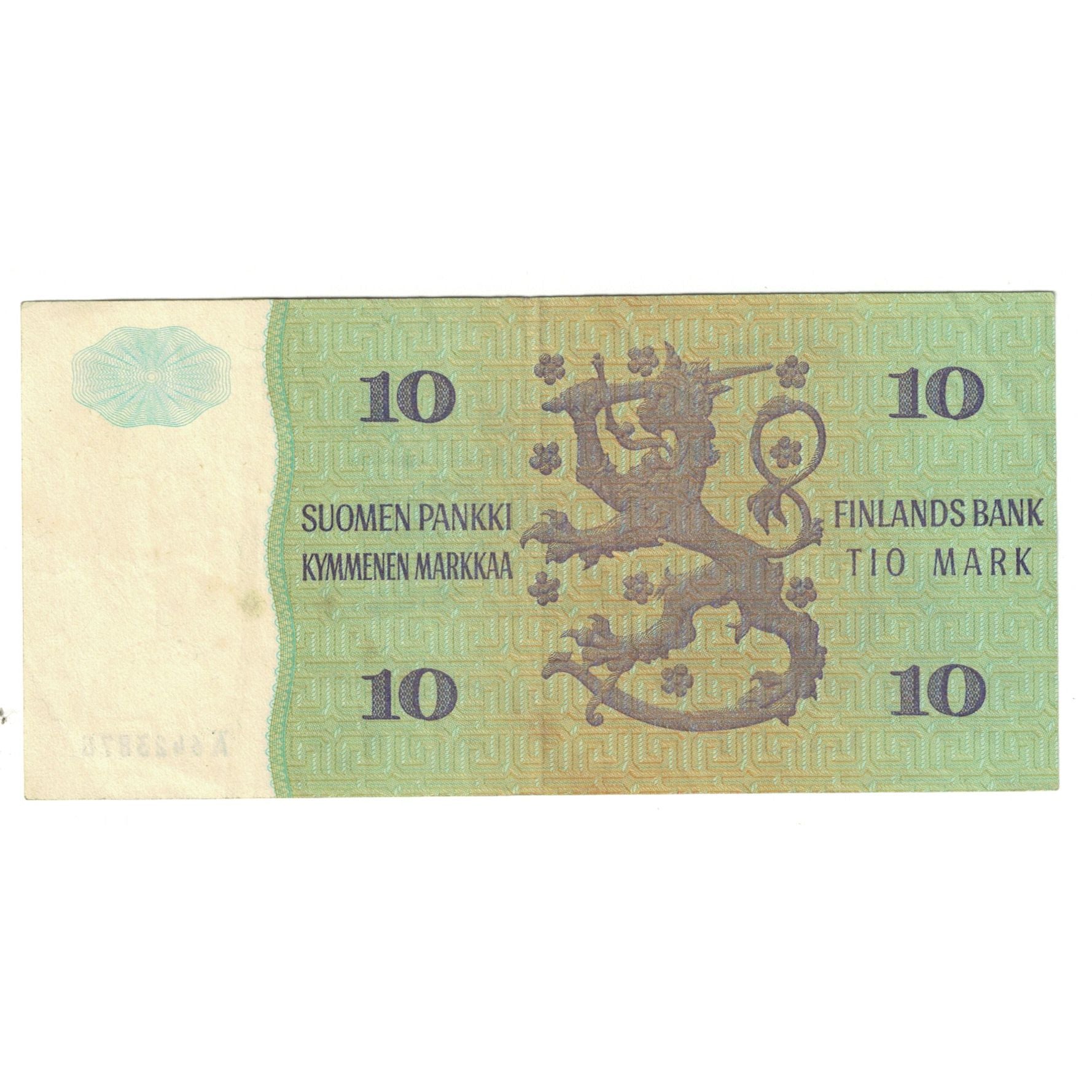 Banknote, Finland, 10 Markkaa, 1980, 1980, KM:100a, AU(55-58)