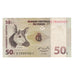 Billete, 50 Centimes, 1997, República Democrática de Congo, 1997-11-01
