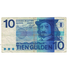 Biljet, Nederland, 10 Gulden, 1968, 1968-04-25, KM:91a, TB