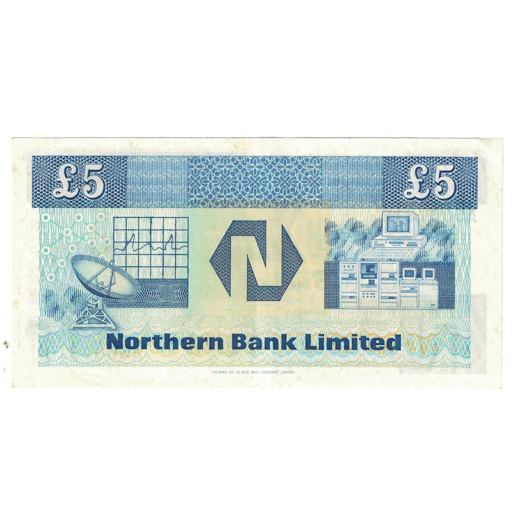 Banknote, Northern Ireland, 5 Pounds, 1989, 1989-08-24, KM:193a, EF(40-45)