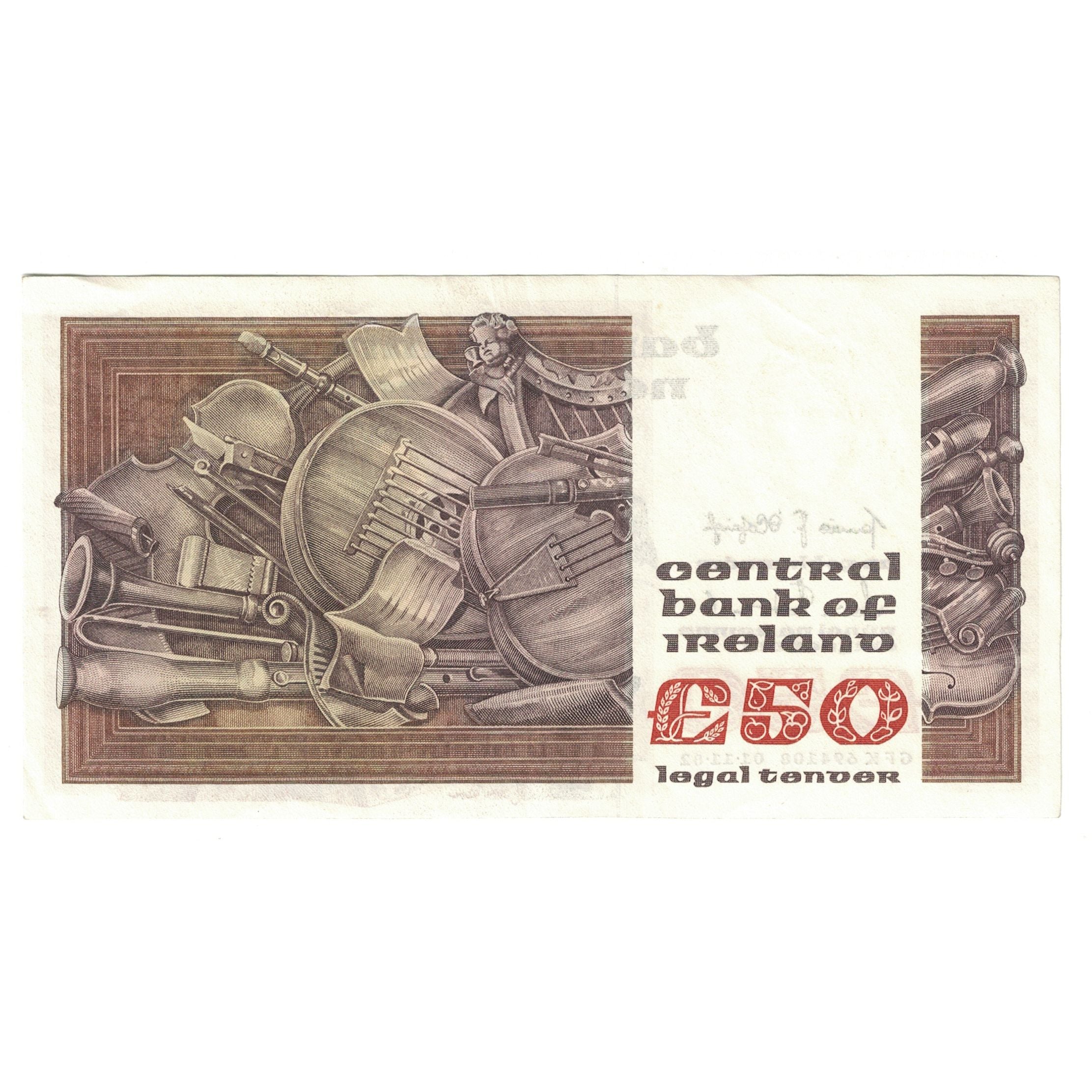 Banknote, Ireland - Republic, 50 Pounds, 1982, 1982-11-01, KM:74a, UNC(63)