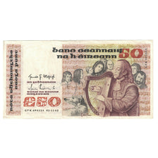 Banconote, Irlanda - Repubblica, 50 Pounds, 1982, 1982-11-01, KM:74a, SPL-