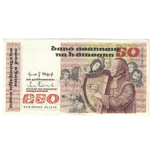 Banknote, Ireland - Republic, 50 Pounds, 1982, 1982-11-01, KM:74a, AU(55-58)