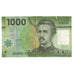 Biljet, Chili, 1000 Pesos, 2010, KM:161, TB