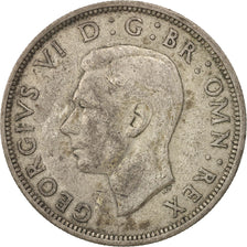 Great Britain, George VI, 1/2 Crown, 1937, EF(40-45), Silver, KM:856