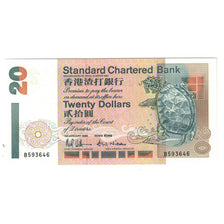 Billet, Hong Kong, 20 Dollars, 1993, 1993-01-01, KM:285b, NEUF