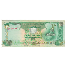Banknote, United Arab Emirates, 10 Dirhams, KM:13b, UNC(65-70)
