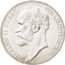 Liechtenstein, Prince John II, 5 Franken, 1924, EF(40-45), Silver, KM:10