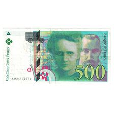 Francia, 500 Francs, Pierre et Marie Curie, 1995, K034432572, MBC+