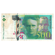 Frankreich, 500 Francs, Pierre et Marie Curie, 1995, L032295666, S