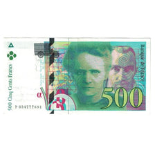 France, 500 Francs, Pierre et Marie Curie, 1995, P034777891, UNC(63)