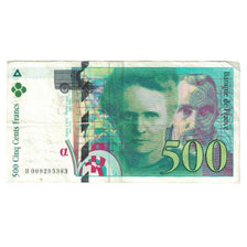 France, 500 Francs, Pierre et Marie Curie, 1994, H009295383, EF(40-45)