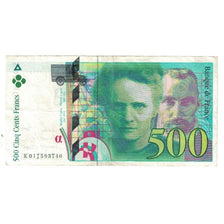Frankrijk, 500 Francs, Pierre et Marie Curie, 1994, K017593740, TB+