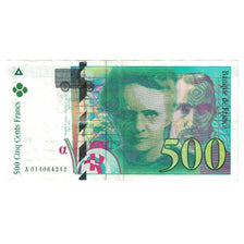 France, 500 Francs, Pierre et Marie Curie, 1994, A014064242, EF(40-45)