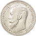 Russland, Nicholas II, Rouble, 1909, St. Petersburg, EF(40-45), Silver, KM:59.3