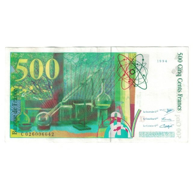 Frankrijk, 500 Francs, Pierre et Marie Curie, 1994, C026006642, SUP