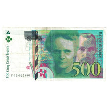 Francia, 500 Francs, Pierre et Marie Curie, 1994, F029927880, BB, Fayette:76.01