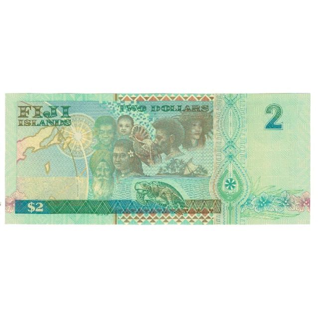 Banknote, Fiji, 2 Dollars, 2000, KM:102a, UNC(65-70)