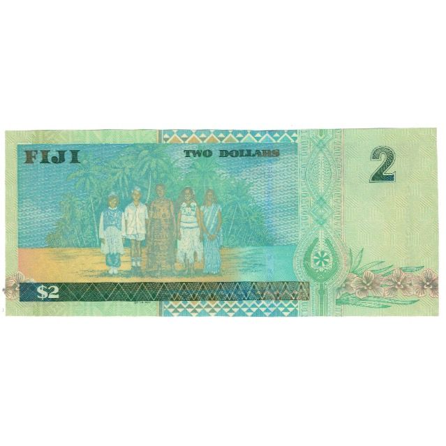 Banknote, Fiji, 2 Dollars, KM:96a, UNC(65-70)